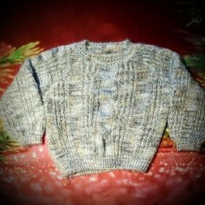 Cable knit sweater